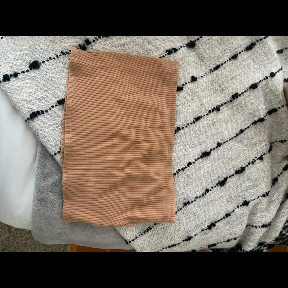 Urban Outfitters Large Ribbed Tube Crop Top